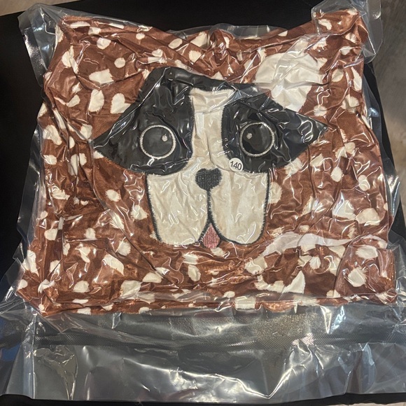 Brown and White Polka Dot Onesie - Picture 3 of 3